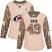 Adidas Carolina Hurricanes #49 Victor Rask Camo Authentic 2017 Veterans Day Womens Stitched NHL Jersey