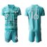 France #16 Mandanda Light Blue Goalkeeper Soccer Country Jersey