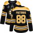 Adidas Boston Bruins #88 David Pastrnak Black Home Authentic Stanley Cup Final Bound Womens Stitched NHL Jersey
