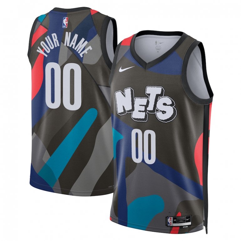 Brooklyn Nets Nike Unisex 2023/24 Custom Swingman Jersey – Black – City Edition Brooklyn Nets Nike Unisex 2023/24 Custom Swingman Jersey – Black – City Edition