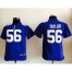 Nike New York Giants #56 Lawrence Taylor Royal Blue Team Color Youth Stitched NFL Elite Jersey