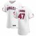 Los Angeles Angels #47 Griffin Canning Mens Nike White Home 2020 Authentic Player MLB Jersey