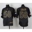 Nike Denver Broncos #58 Von Miller Black Gold No. Fashion Mens Stitched NFL Elite Jersey
