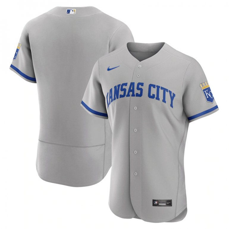 Royals Blank Gray Nike 2022 Alternate Flexbase Jersey Royals Blank Gray Nike 2022 Alternate Flexbase Jersey