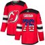 Adidas New Jersey Devils #76 P.K. Subban Red Home Authentic USA Flag Stitched Youth NHL Jersey