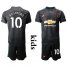Manchester United #10 Rashford Third Kid Soccer Club Jersey