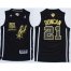 San Antonio Spurs 21 Tim Duncan Black 2014 Fianls Champions NBA Jerseys