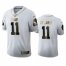 Cleveland Browns #11 Antonio Callaway Mens Nike White Golden Edition Vapor Limited NFL 100 Jersey