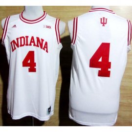 Indiana Hoosiers 4 Victor Oladipo White NCAA Basketball Jerseys