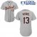 Detroit Tigers #13 Omar Vizquel Grey Cool Base Stitched Youth MLB Jersey