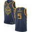 Nike Golden State Warriors #5 Kevon Looney Navy Swingman City Edition Youth 2022 NBA Finals Jersey Youth