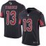 Nike Arizona Cardinals #13 Kurt Warner Black Mens Stitched NFL Limited Rush Jersey