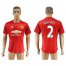 Manchester United #2 Rafael Red Home Soccer Club Jersey