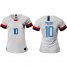 Womens USA #10 Pulisic Home Soccer Country Jersey
