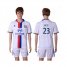 Lyon #23 Umtiti Home Soccer Club Jersey