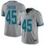 Nike Jacksonville Jaguars #45 KLavon Chaisson Silver Mens Stitched NFL Limited Inverted Legend Jersey