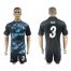 Real Madrid #3 Pepe Away Soccer Club Jersey
