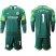 Manchester City #1 C.Bravo Army Green Goalkeeper Long Sleeves Soccer Club Jersey