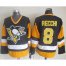 Pittsburgh Penguins #8 Mark Recchi Black CCM Throwback Stitched NHL Jersey