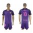 Barcelona #10 Messi Away Soccer Club Jersey