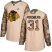 Adidas Chicago Blackhawks #31 Anton Forsberg Camo Authentic 2017 Veterans Day Stitched NHL Jersey