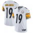 Nike Pittsburgh Steelers #19 JuJu Smith-Schuster White Mens Stitched NFL Vapor Untouchable Limited Jersey