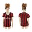 Womens AC Milan Blank Home Soccer Club Jersey