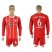 Bayern Munchen #6 Thiago Home Long Sleeves Soccer Club Jersey