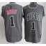 Chicago Bulls 1 Derrick Rose Grey Revolution 30 Swingman NBA Jerseys Cheap