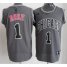 Chicago Bulls 1 Derrick Rose Grey Revolution 30 Swingman NBA Jerseys Cheap