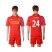 Liverpool #24 Allen Red Home Soccer Club Jersey