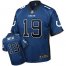 Nike Indianapolis Colts #19 Johnny Unitas Royal Blue Team Color Mens Stitched NFL Elite Drift Fashion Jersey