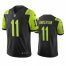 New York New York Jets #11 Robby Anderson Black Green Vapor Limited City Edition NFL Jersey
