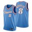 Los Angeles Los Angeles Clippers #8 Marcus Morris Sr. Mens Nike Blue 2021/22 Swingman NBA Jersey – City Edition Mens