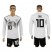 Germany #10 Ozil White Home Long Sleeves Soccer Country Jersey