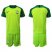 Brazil Blank Shiny Green Goalkeeper Soccer Country Jersey