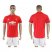 Manchester United Blank Red Home Soccer Club Jersey