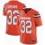 Nike Cleveland Browns #32 Jim Brown Orange Alternate Mens Stitched NFL Vapor Untouchable Limited Jersey