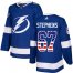 Adidas Tampa Bay Lightning #67 Mitchell Stephens Blue Home Authentic USA Flag Youth Stitched NHL Jersey