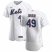 New York Mets #49 Ariel Jurado Mens Nike White Home 2020 Authentic Player MLB Jersey