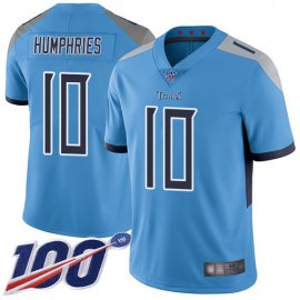 Nike Tennessee Titans #10 Adam Humphries Light Blue Alternate Mens Stitched NFL 100th Season Vapor Limited Jersey