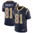 Nike Los Angeles Rams #81 Gerald Everett Navy Blue Team Color Mens Stitched NFL Vapor Untouchable Limited Jersey