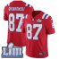 Nike New England Patriots #87 Rob Gronkowski Red Alternate Super Bowl LIII Bound Youth Stitched NFL Vapor Untouchable Limited Jersey