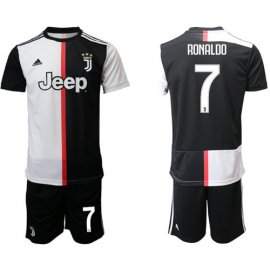 Juventus #7 Ronaldo Home Soccer Club Jersey
