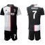 Juventus #7 Ronaldo Home Soccer Club Jersey