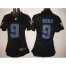 Nike Dallas Cowboys #9 Tony Romo Black Impact Womens Stitched NFL Limited Jersey