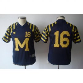 Kids Michigan Wolverines 16 Denard Robinson Under The Lights College Football Jersey