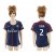 Womens Paris Saint-Germain #2 T.Silva Home Soccer Club Jersey