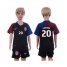 USA #20 Cameron Away Kid Soccer Country Jersey