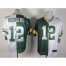 Nike Green Bay Packers #12 Aaron Rodgers Green/White Mens Stitched NFL Elite Split Jersey